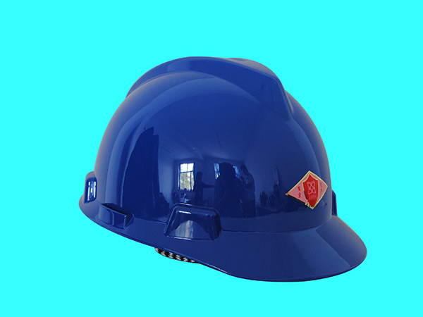 TF V字安全帽（ABS色母）藍色